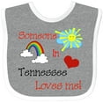 thumbnail image 3 of Inktastic Someone in Tennessee Loves Me Boys or Girls Baby Bib, 3 of 4