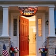 thumbnail image 5 of 250 Year American Anniversary Flag,USA Fan Flag,35.4"x70.8" Patriotic Bunting Flags Half Fan for Wall,Front Door,Porch,Fence Outdoor Memorial Day Independence Day 4th of July Decorations, 5 of 8