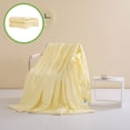 thumbnail image 4 of Home Savings Items!Kyusrd Cool Feeling Skin Friendly Solid Color Washed Cotton Summer Breathable Comforter, 4 of 6
