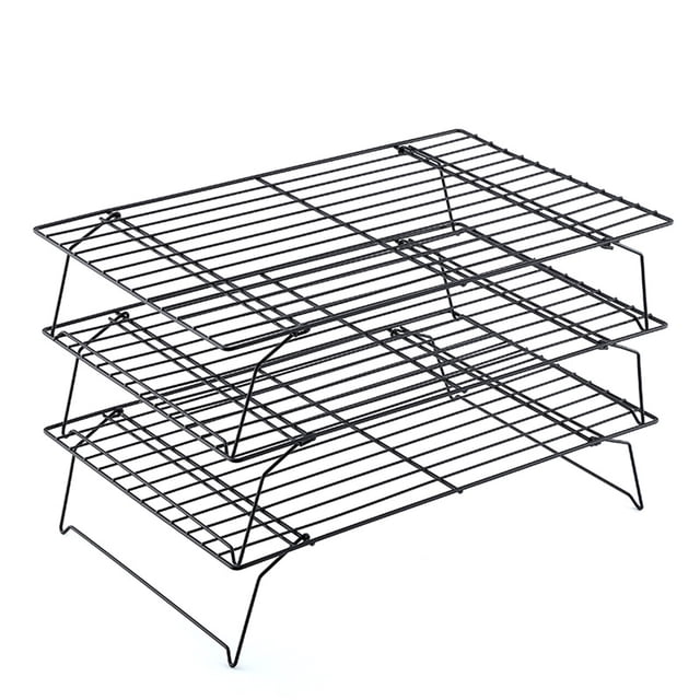 Birdeem Rack Three-Layered Folding Rack Drying Cake Rack Drying Net Cake