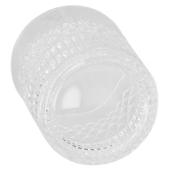 COCCTEL Glass, Diseño de Vidrio Tallado de Whisky Capacidad de 300 ml de Vidrio Duradero Para Café