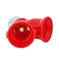 thumbnail image 4 of 20 Piezas E27 A 2E27 Portalámparas Adaptador Convertidor Base Bombilla (Rojo), 4 of 7