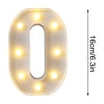 thumbnail image 2 of Limited Time Deal karymi Letters Lights Alphabet Lamp LED Letter Lighting Letter Light Illuminated Letters Night Lights Decoration for Birthday Party Wedding Children’s Room Clearance Sales, 2 of 6