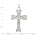 thumbnail image 3 of FB Jewels Sterling Silver Latin Crucifix Pendant, 3 of 4
