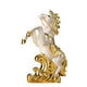 thumbnail image 1 of Escultura creativa de caballo, adorno de caballo, estatua decorativa de caballo artesanal para centro de mesa, estante, colección de decoración de, 1 of 9
