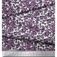 thumbnail image 2 of Soimoi Satin Silk Fabric Flower Watercolor Printed Fabric 1 Yard 42 Inch Wide, 2 of 3