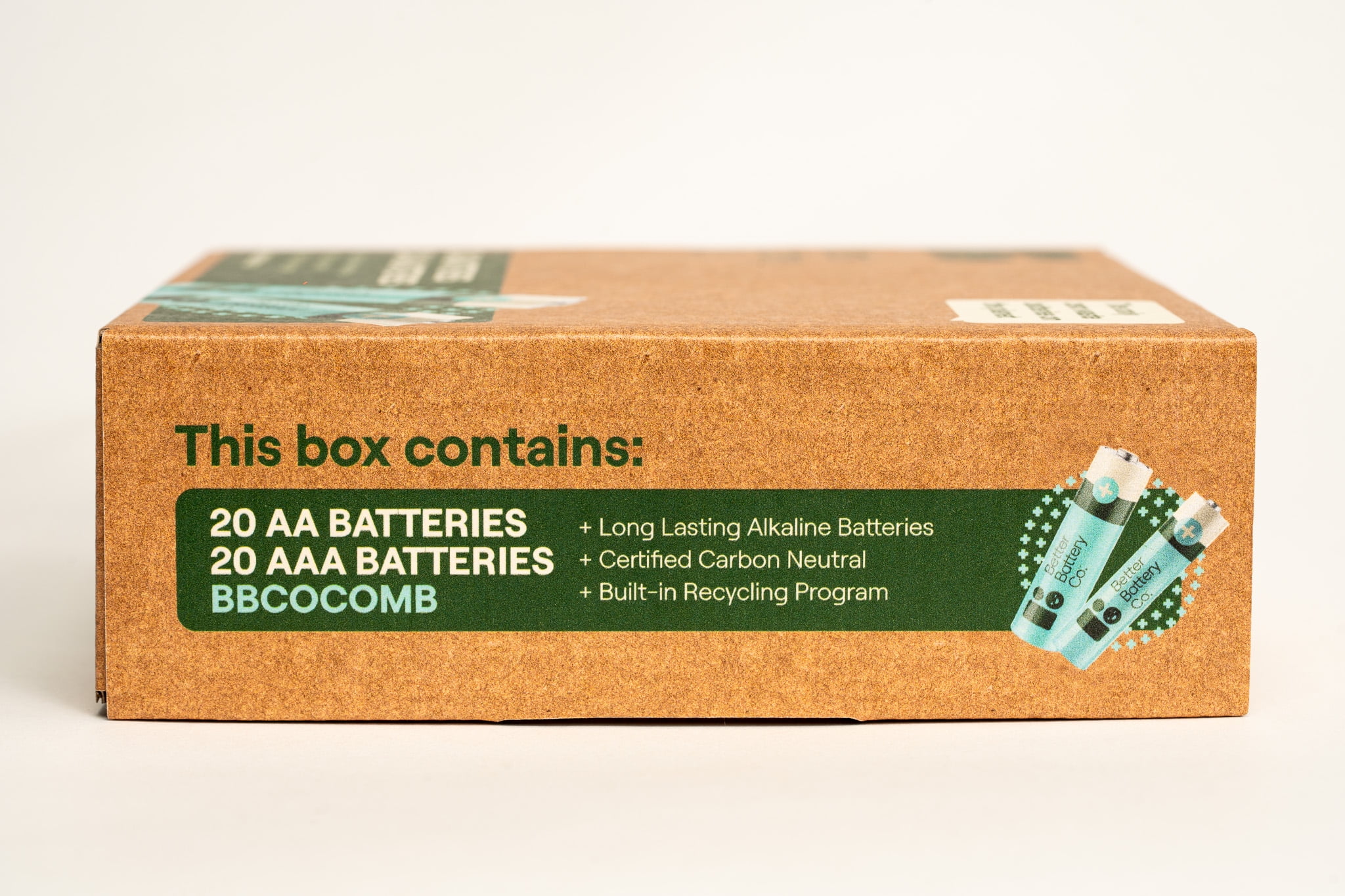 Better Battery Co. AA & AAA Batteries Combo Pack – Long-Lasting Power