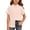 Light Pink, variant on Girls Button Down Shirt Short Sleeve Collared Plain Casual Lightweight Dress Shirts (5-16y)