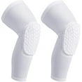 thumbnail image 1 of Basketball Knee Pads Volleyball Kneepad Honeycomb Crashproof Antislip Leg Sleeve Protective Pad Support Guard Padded Compression Wear - 2 PCS, 1 of 5