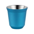 thumbnail image 1 of Tasses à Espresso en Acier Inoxydable 2,7 Oz, Tasses à Double Paroi Isolées Tasse à Café Boisson, 1 of 10