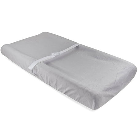 Waterproof Plush Change Pad Cover 100% Cotton Velvet | No Need for Changing Pad Liner (Dusty