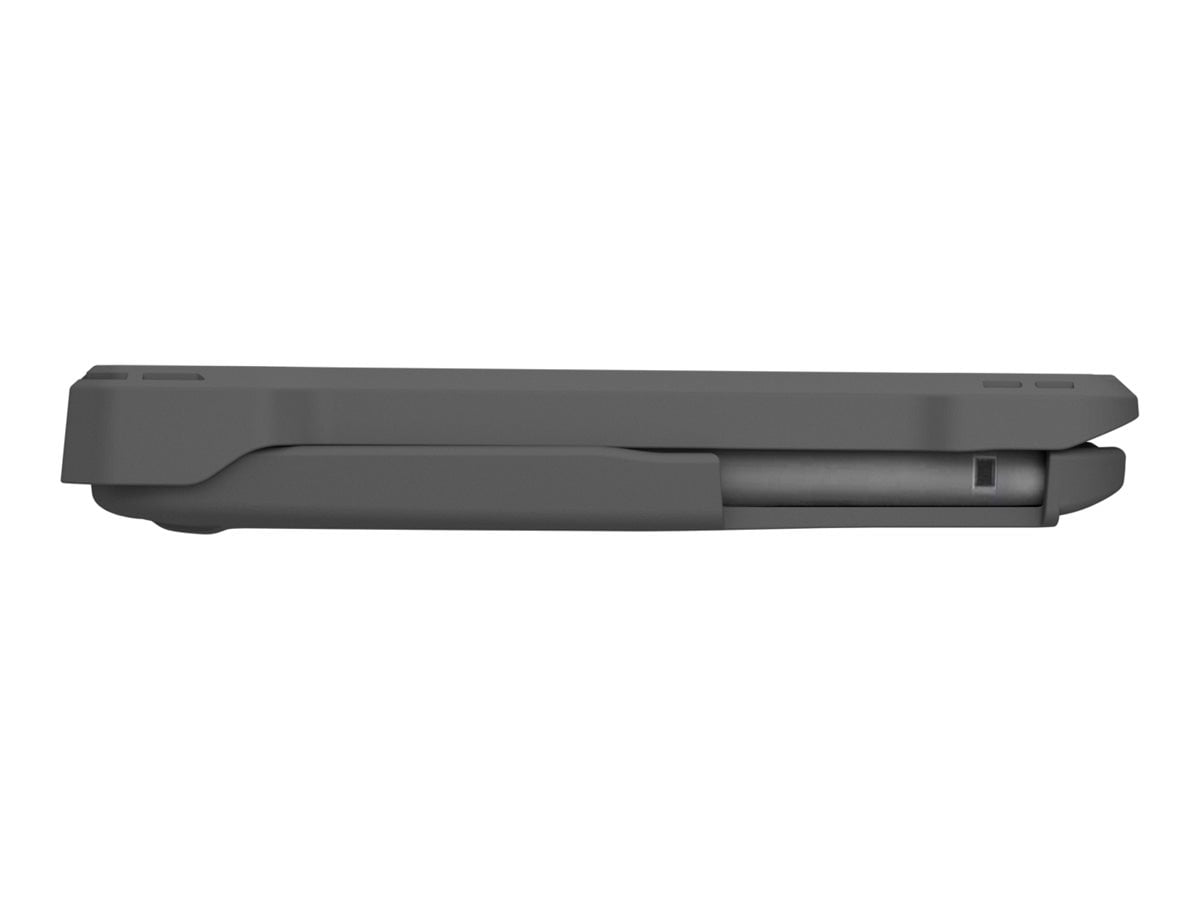 MAXCases Extreme Shell-F Slide Case for Dell 3100/3110 Chromebook Clamshell [Gray/Clear] (dl-esf-3110-gry)