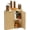 Natural, variant on Corner bread box for kitchen countertop, Large Bread Bread Box, corner bread box for kitchen countertop, Under Cabinet Organizer fluted ()