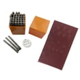thumbnail image 4 of 36 Piezas Sello de números Sunnimix 1/8 para cuero artesanía en cuero, 4 of 8