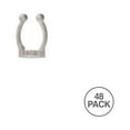 thumbnail image 2 of Vickerman .5" Rope Light Mounting Clip PVC 48/Bag, 2 of 2