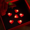 thumbnail image 4 of Miangastore Glowing Heart Brooch Plastic Material 20Pcs 1.14X1.10X0.39In, 4 of 8