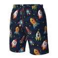 thumbnail image 4 of Fotbe Spaceships and Stars Trajes de Baño Estampados para Hombre, Shorts de Verano de Secado Rápido, Ropa de Playa, Bañadores-X-Large, 4 of 6