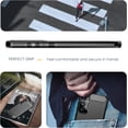 thumbnail image 6 of REQO for Samsung Galaxy S23 FE 5G Case with Tempered Glass Screen Protector, Shock-Absorption Brushed Flexible Soft TPU Carbon Fiber Protective Cover for Samsung S23 FE (Black), 6 of 7