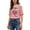 C-Red11524, variant on DHFJKG Striped Carnival T Shirt Women Short Sleeve Festival Graphic Tee Comfortable Casual Crewneck Top Summer Fanshion Clothes Trendy Tops