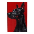 thumbnail image 2 of Naloa Black Dog Red Background Custom Puzzles Personalized Puzzle 1000 Pieces from Photo Custom Jigsaw Puzzle for Wedding, Graduation, (29.5×19.7in, Vertical), 2 of 9