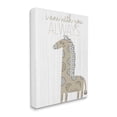 thumbnail image 3 of Stupell Industries With You Always Fun Giraffe Graphic Art Gallery Wrapped Canvas Print Wall Art, Design by Kim Allen, 3 of 7