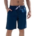 thumbnail image 1 of Pantalones de playa de secado rápido para hombre, pantalones de baño de cinco puntos, pantalones cortos casuales grandes, 1 of 6