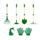 thumbnail image 3 of Juego de herramientas de jardinería de 6 piezas para niños, rastrillo, rastrillo de hojas, juego de azadas, regalos de cumpleaños, herramientas manual, 3 of 9