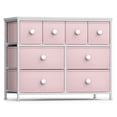 thumbnail image 3 of Sorbus Portable Drawer Organizers for Blankets, Linens, Toys, Pastel Pink, 3 of 3