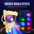 thumbnail image 2 of Mando a distancia Astronaut Galaxy Projector Mooyran, amarillo y morado, 2 of 6