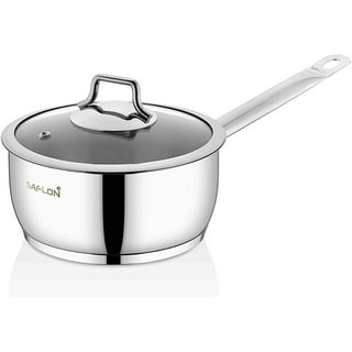 Asd Tri-Ply Stainless Steel Small Saucepan with Lid, Induction Cooking  Sauce Pot Sauce Pans, Heavy Bottom Saucier Pot Cookware, Dishwasher Safe &  Oven Safe - China Sauce Pan and Saucepan price