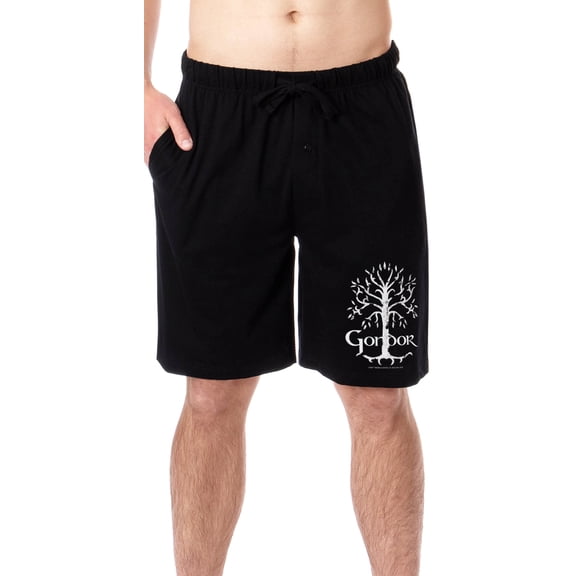 The Lord Of The Rings Mens' Gondor White Tree Sleep Pajama Shorts