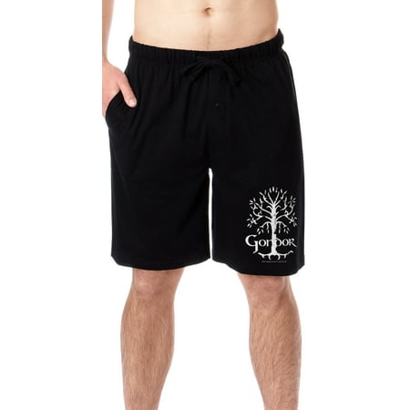 

The Lord Of The Rings Mens Gondor White Tree Sleep Pajama Shorts