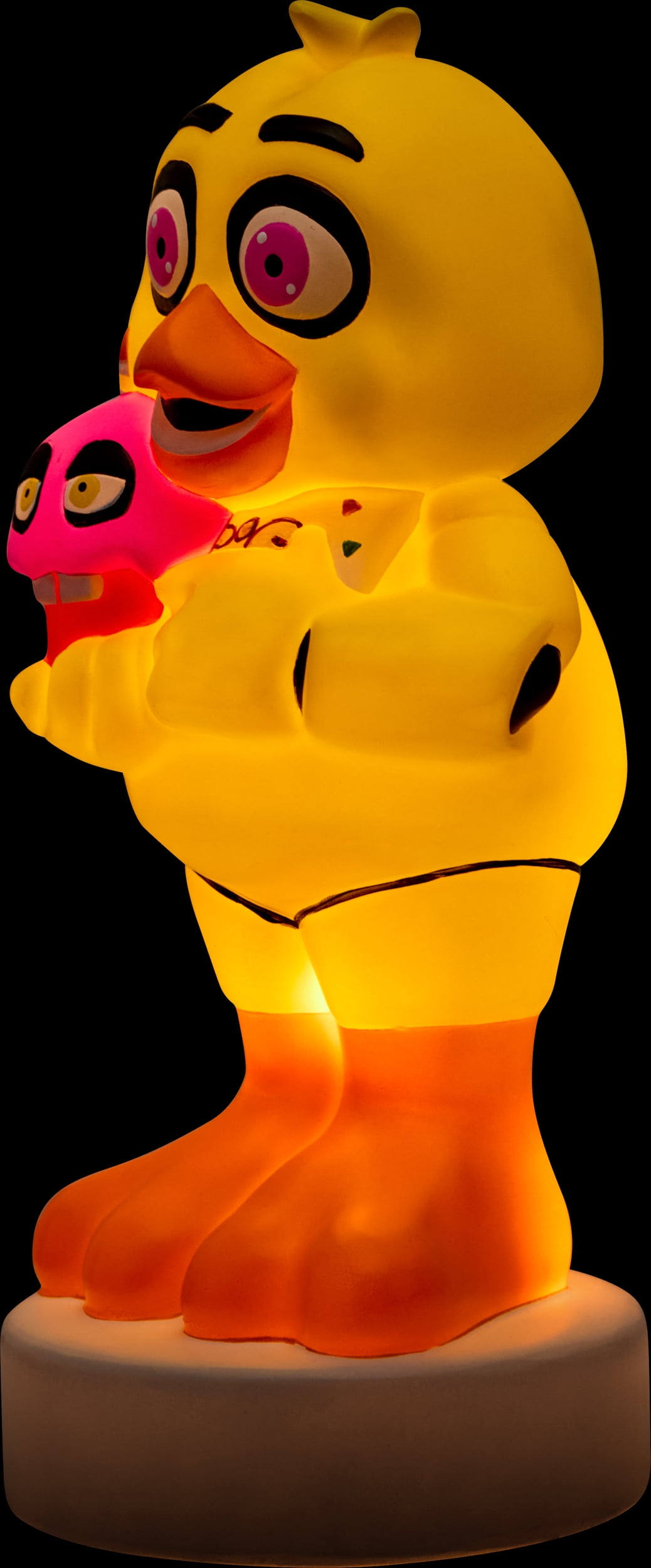 Five Nights at Freddy's 12" Chica Light-Up Blow Mold Halloween Decoration, by Rubies