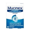 (2 pack) (2 pack) Mucinex 12-Hour Chest Congestion Expectorant Tablets - 20 Tablets