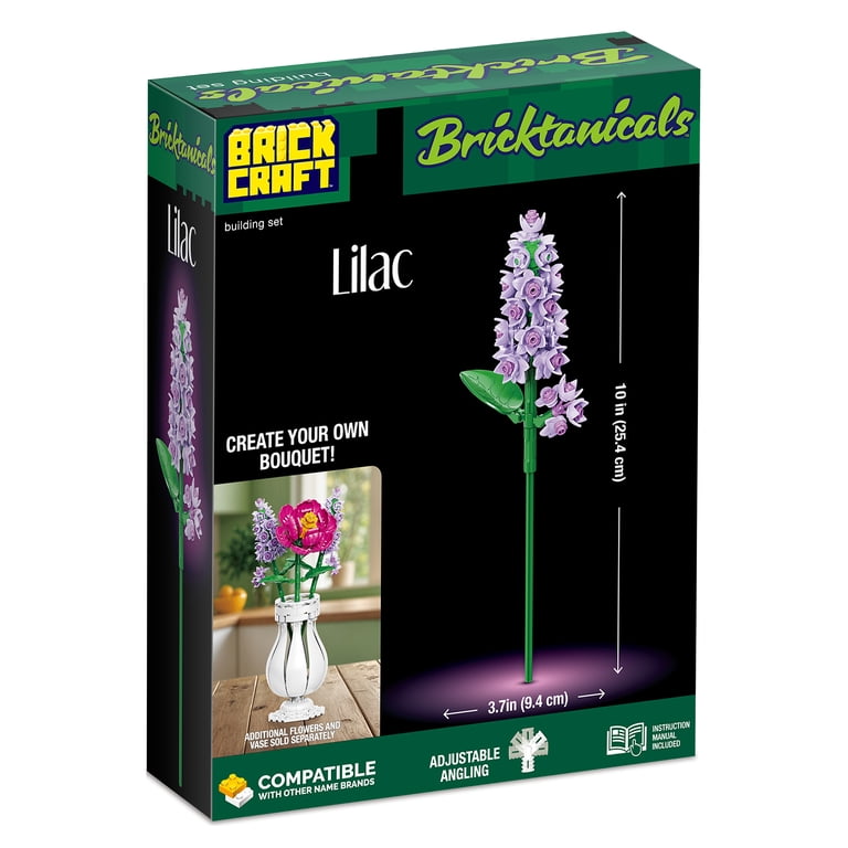 BRICKCRAFT BRICKTANICALS LILAC BUILDING SET - Walmart.com