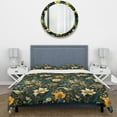 thumbnail image 3 of Designart "Nature's Paisley Essence" Green Paisley Bedding Covert Set - Bohemian & Eclectic Bed Set With 2 Shams, 3 of 5