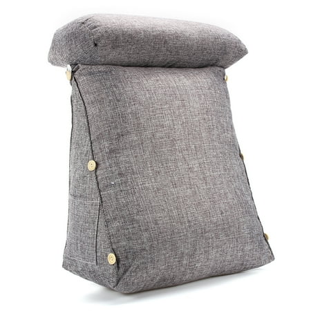 Adjustable Cotton Back Wedge Cushion Pain Relief Pillow Office