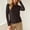 Brown, variant on Mooqilaa Women's Cotton Long Sleeve Tops, Casual Basic Spring Fall Crew Neck Layering Tees Light Blue Size S