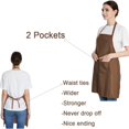 thumbnail image 4 of CHUANK Apron Work Apron Kitchen Food Waist Hanging Neck, 4 of 5
