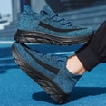 thumbnail image 5 of XIMIN Men's Slip On Walking Non Slip Athletic Gym Workout Shoes Running Comfortable Tennis Breathable Lightweight Casual Fashion Tennis Sneakers, 5 of 9