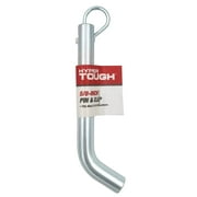 Hyper Tough 5/8 inch Hitch Pin and Clip, Galvanized, Class III/IV/V, Fits 2-1/2 inch Receiver