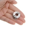 thumbnail image 6 of Uxcell 2 Packs Double Split Shaft Collar 3/8 Bore Two-Piece Clamping Collar, 7/8 OD, 11/32 Width, Stainless Steel, 6 of 6