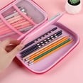 thumbnail image 4 of Estuche para lápices para estudiantes de primaria, bonito estuche de papelería de gran capacidad, bolsa de lápices tridimensional de EVA con dibujos animados para niños, bolsa de papelería para niños, 4 of 5