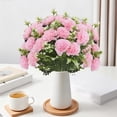 thumbnail image 4 of Ramo de Flores Artificiales para La Decoración de La Sala de Estar: Arreglo Floral Artificial, Plantas Artificiales para Detalles Decorativos Del Hogar, Centro de Mesa o Escritorio, Vegetación Que No, 4 of 6