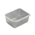 thumbnail image 1 of Stainless Steel Square Plate with Lid, Multipurpose Food Storage Box, 1 of 5
