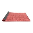 thumbnail image 2 of Ahgly Company Indoor Square Solid Red Modern Area Rugs, 3' Square, 2 of 4