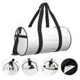 thumbnail image 3 of Easygdp White Bolsa de Viaje, Bolsa de Mano, Bolsa de Gimnasio, Bolsa de Equipaje para Viaje, 3 of 6