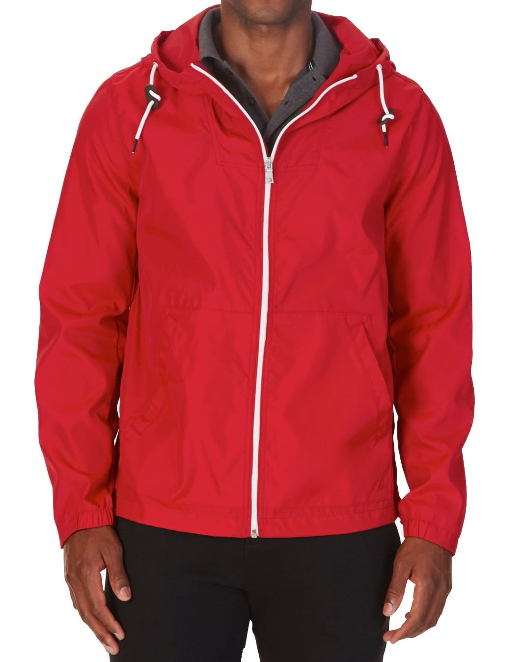 Nautica Nautica Mens Hooded Lightweight Windbreaker Jacket Walmart