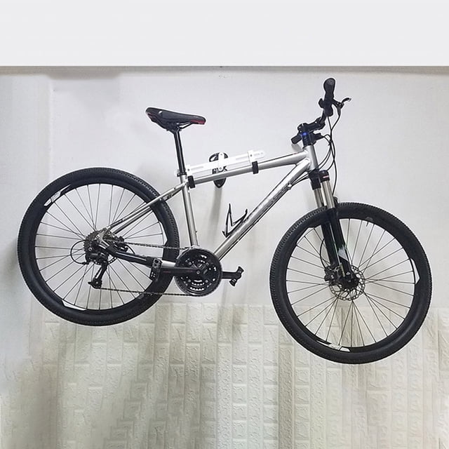 OULII Adjustable Bike Storage Rack 1Set Black Aluminum Alloy Bike Parking Stand For Home Shed