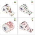 thumbnail image 5 of Papel higiénico HUOGUO Home Santa Claus Christmas, 4 rollos, 5 of 5